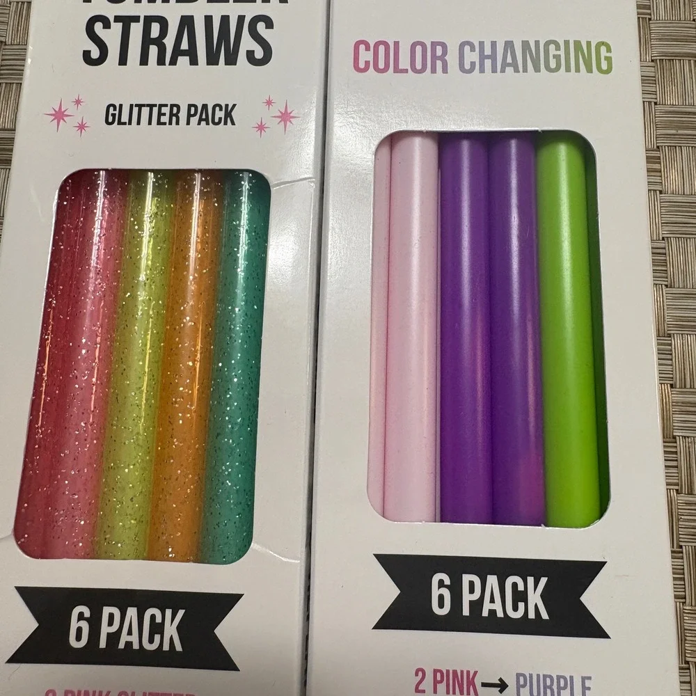 CharCharms tumbler straws